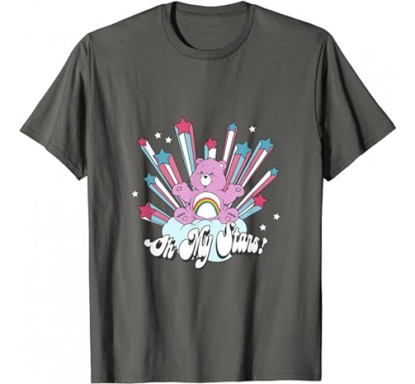 Care Bears 4th Of July Oh My Stars Cheer Bear Americana T-Shirt